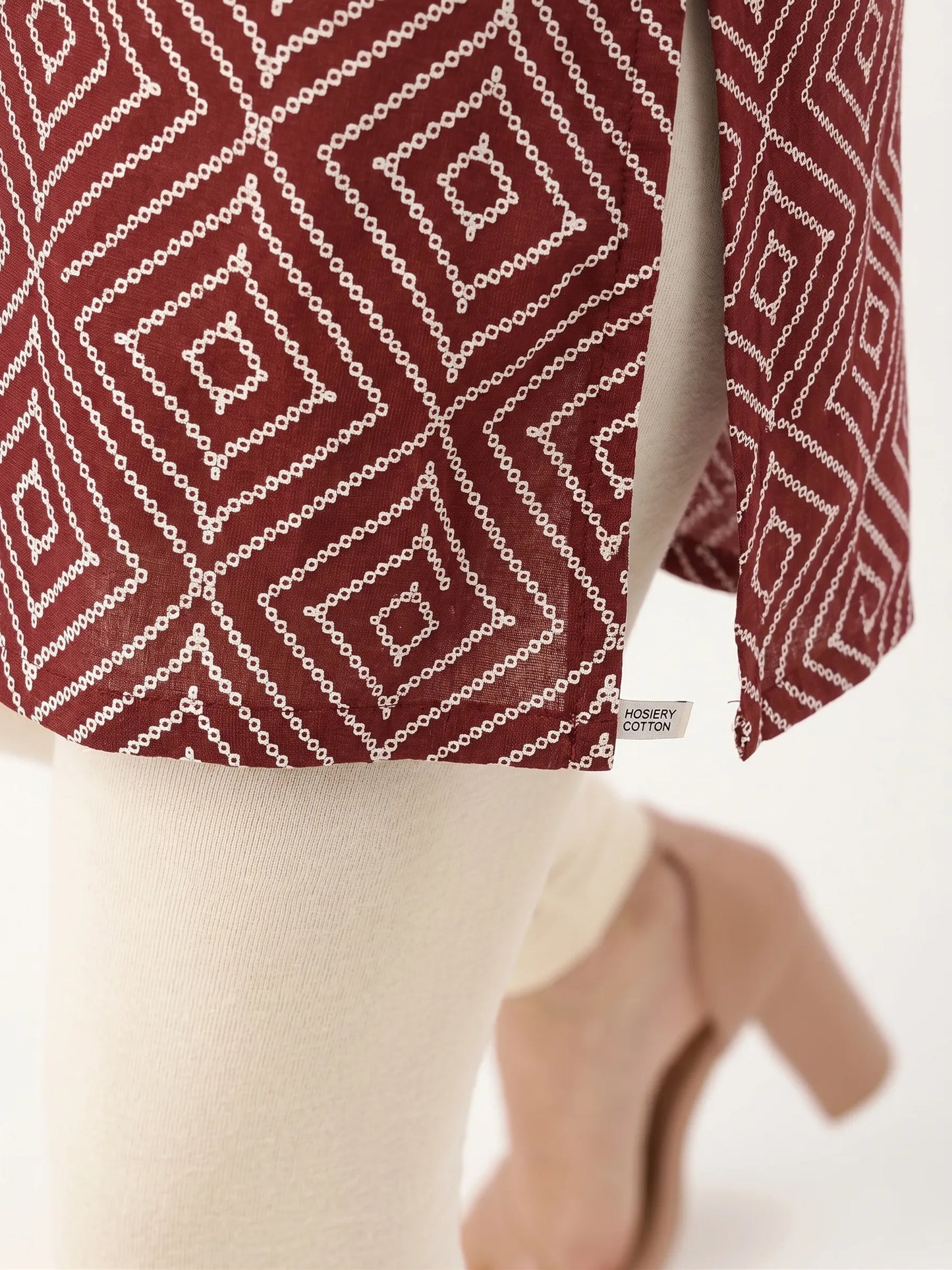 Red soft cotton Kurti for Women's |Kidley