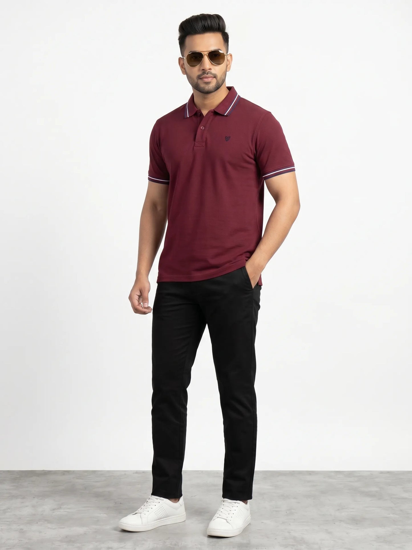 Men’s Polo cotton T‑Shirt |  Kidley