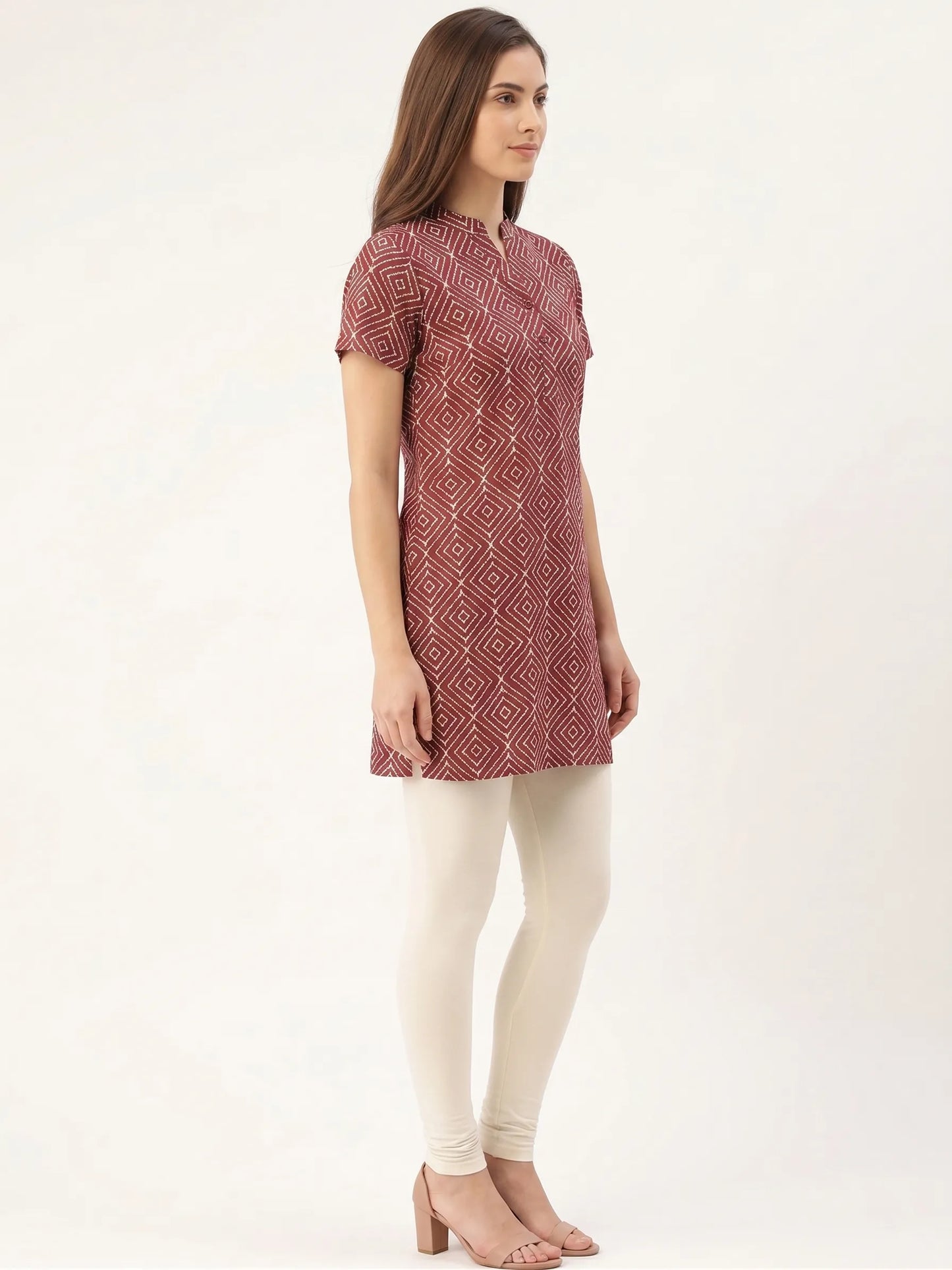 Red soft cotton Kurti for Women's |Kidley