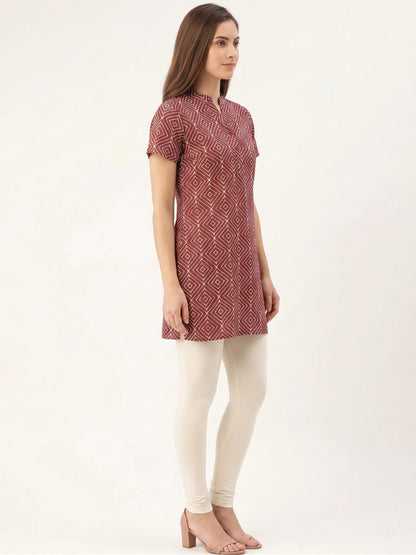 Red soft cotton Kurti for Women's |Kidley