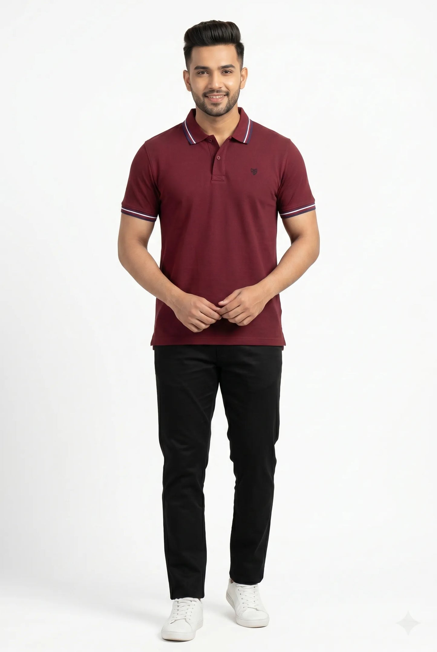 Men’s Polo cotton T‑Shirt |  Kidley