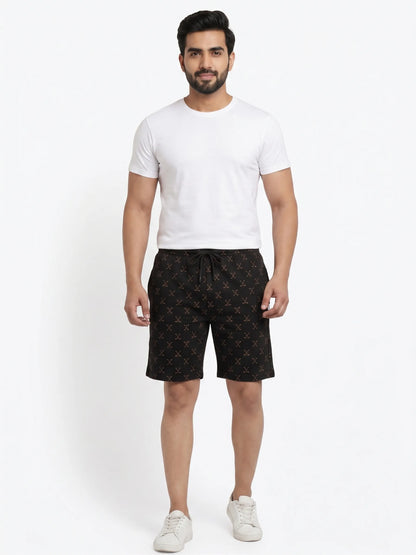 Men's Bermuda Printed Shorts- Kidley
