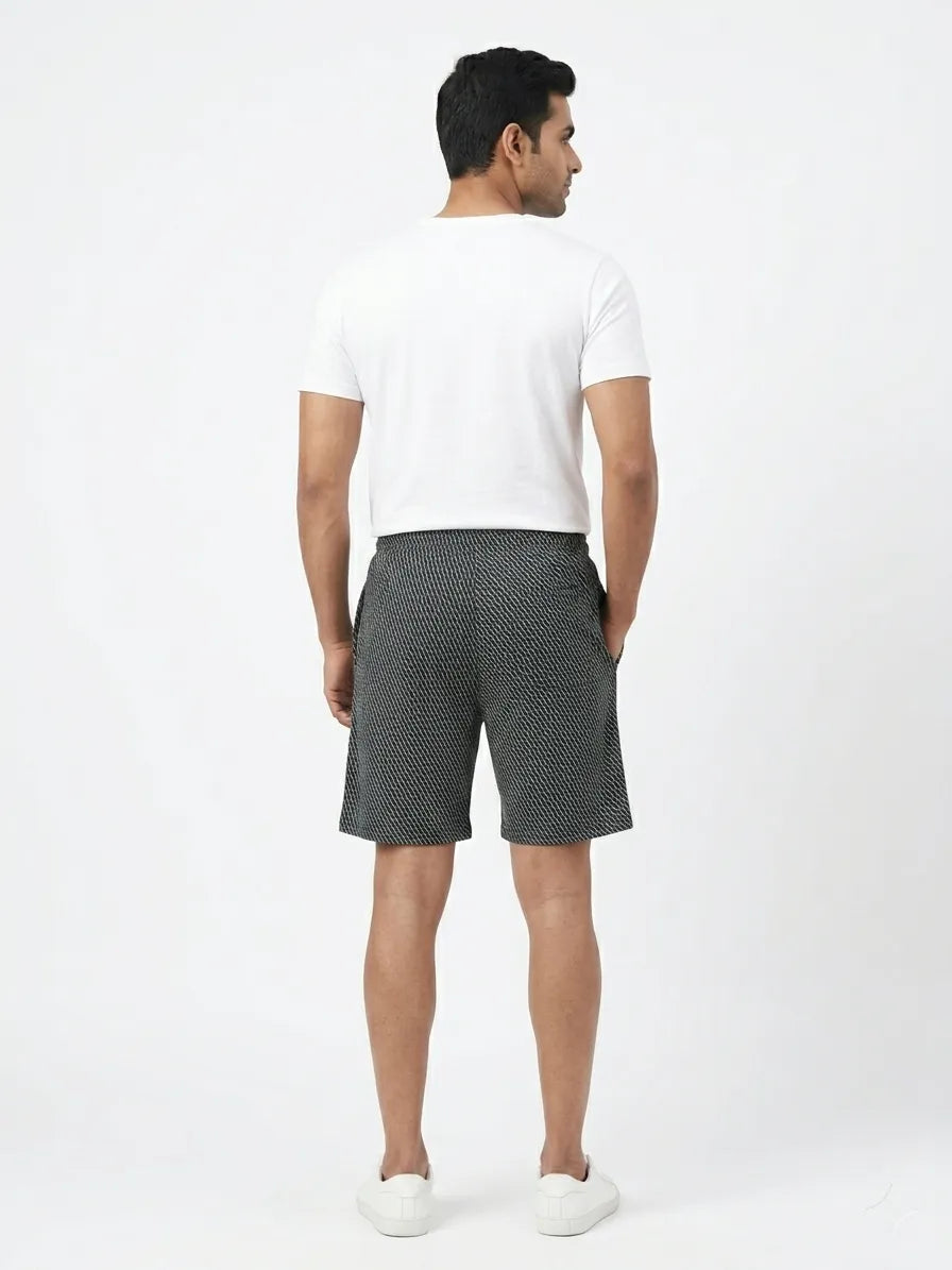 Men's Bermuda Printed Shorts- Kidley