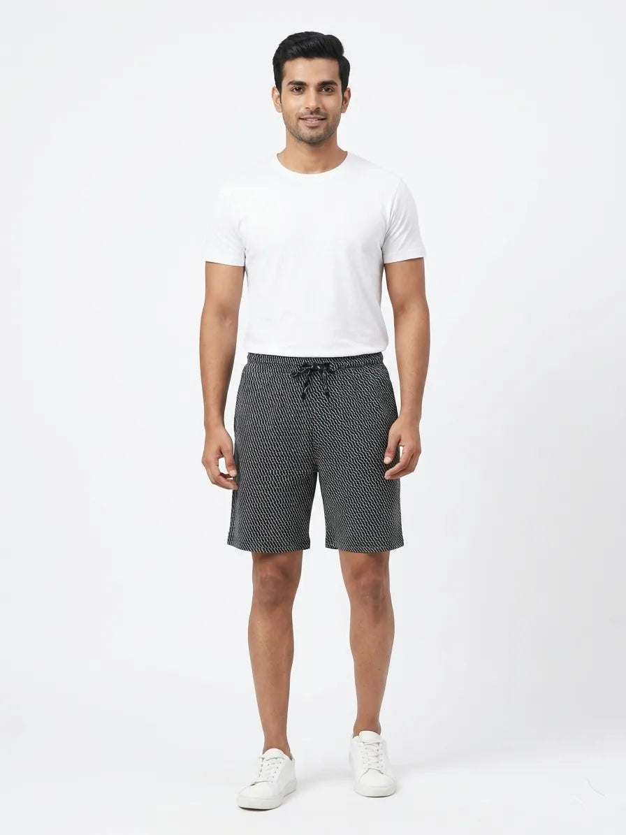Men's Bermuda Printed Shorts- Kidley