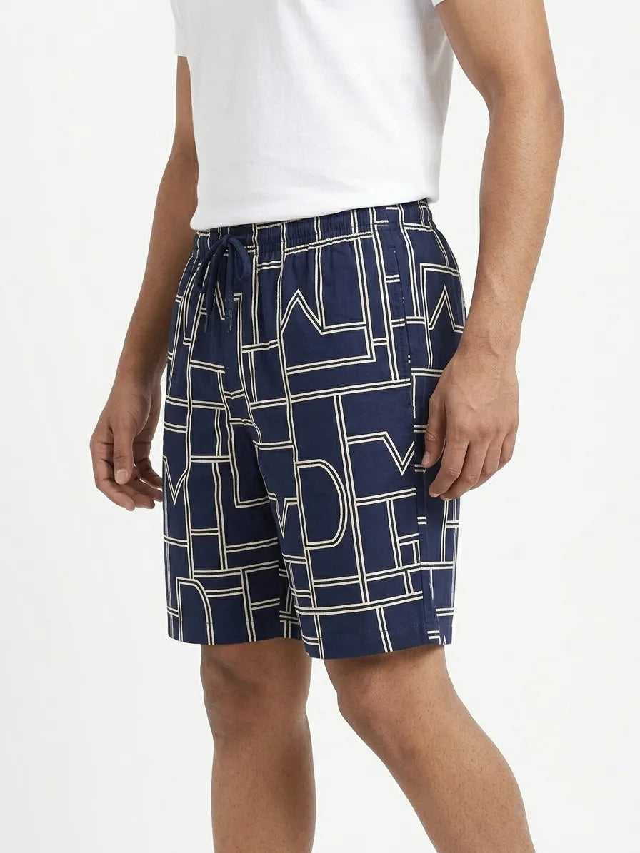 Men's Bermuda Printed Shorts- Kidley