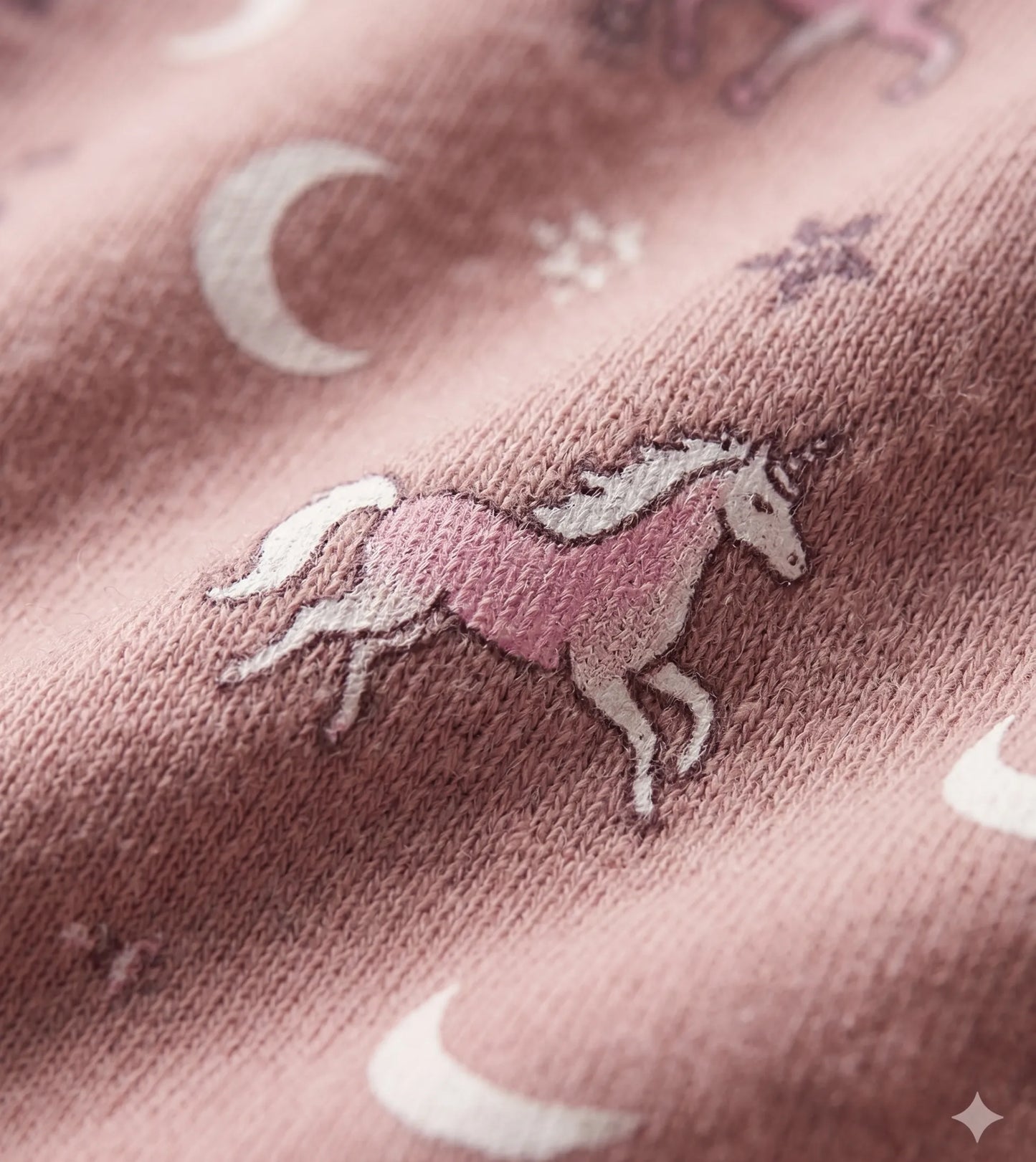 Unicorn Print cute beige brown night suit for girls (Copy)