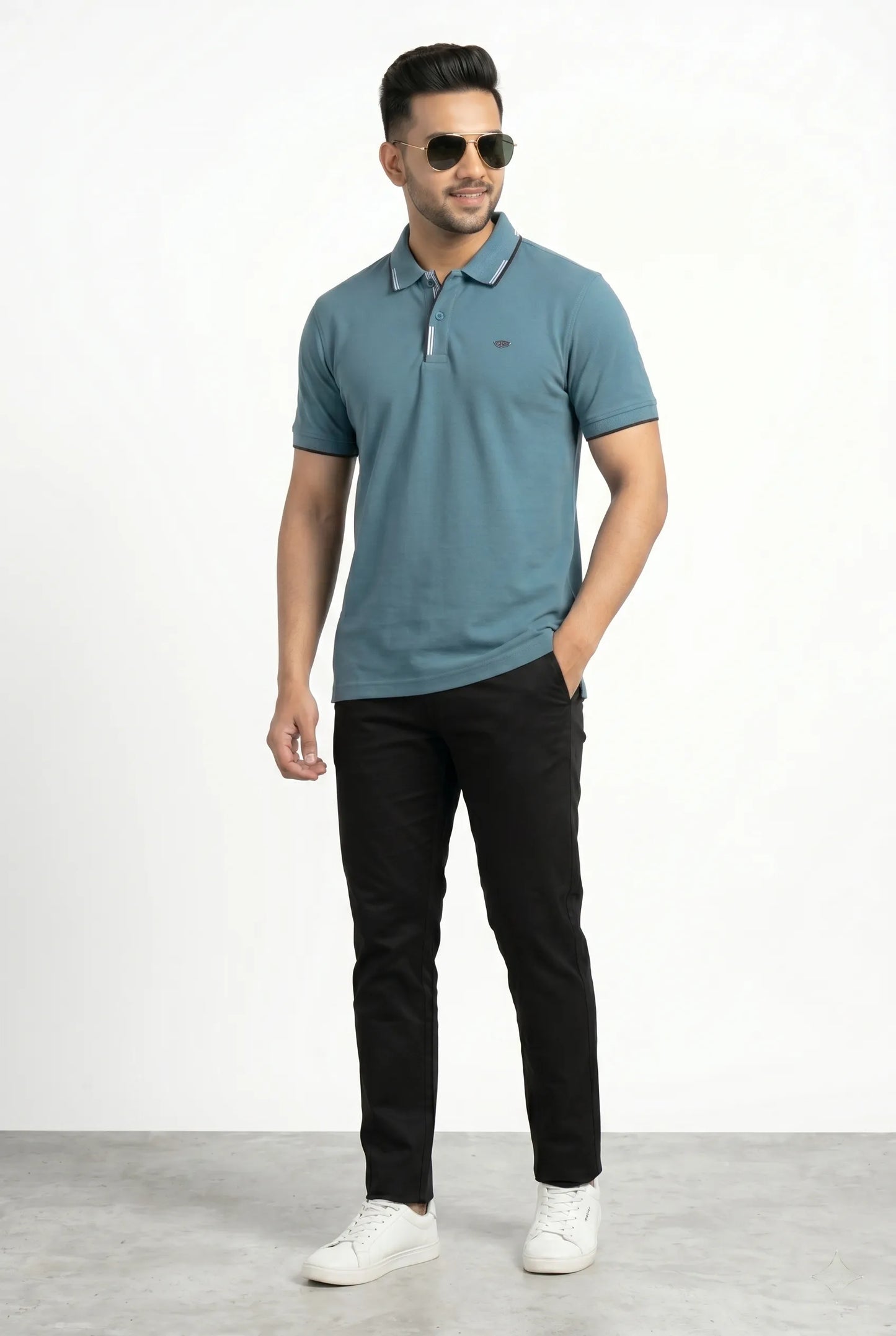 Men’s Polo T‑Shirt  | Stylish & Premium All Day Wear- Kidley