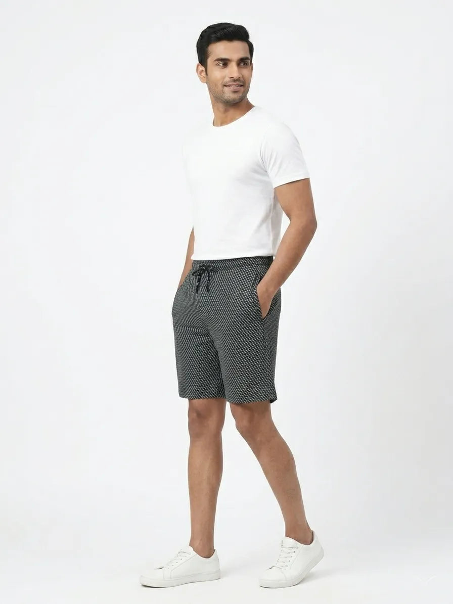 Men's Bermuda Printed Shorts- Kidley