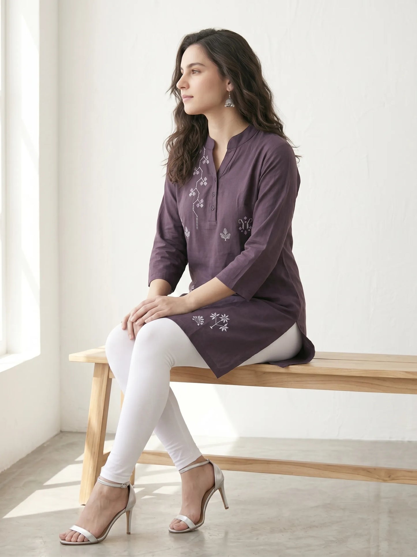 Violet printed Comfortable Cotton | Kidley